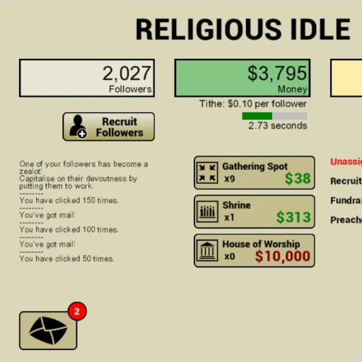 Play Religious Idle - Free Unblocked Game